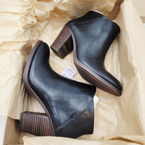 Lucky Brand Eesa Block Heel Booties Women’s Black Sz 6M - Picture 10 of 10